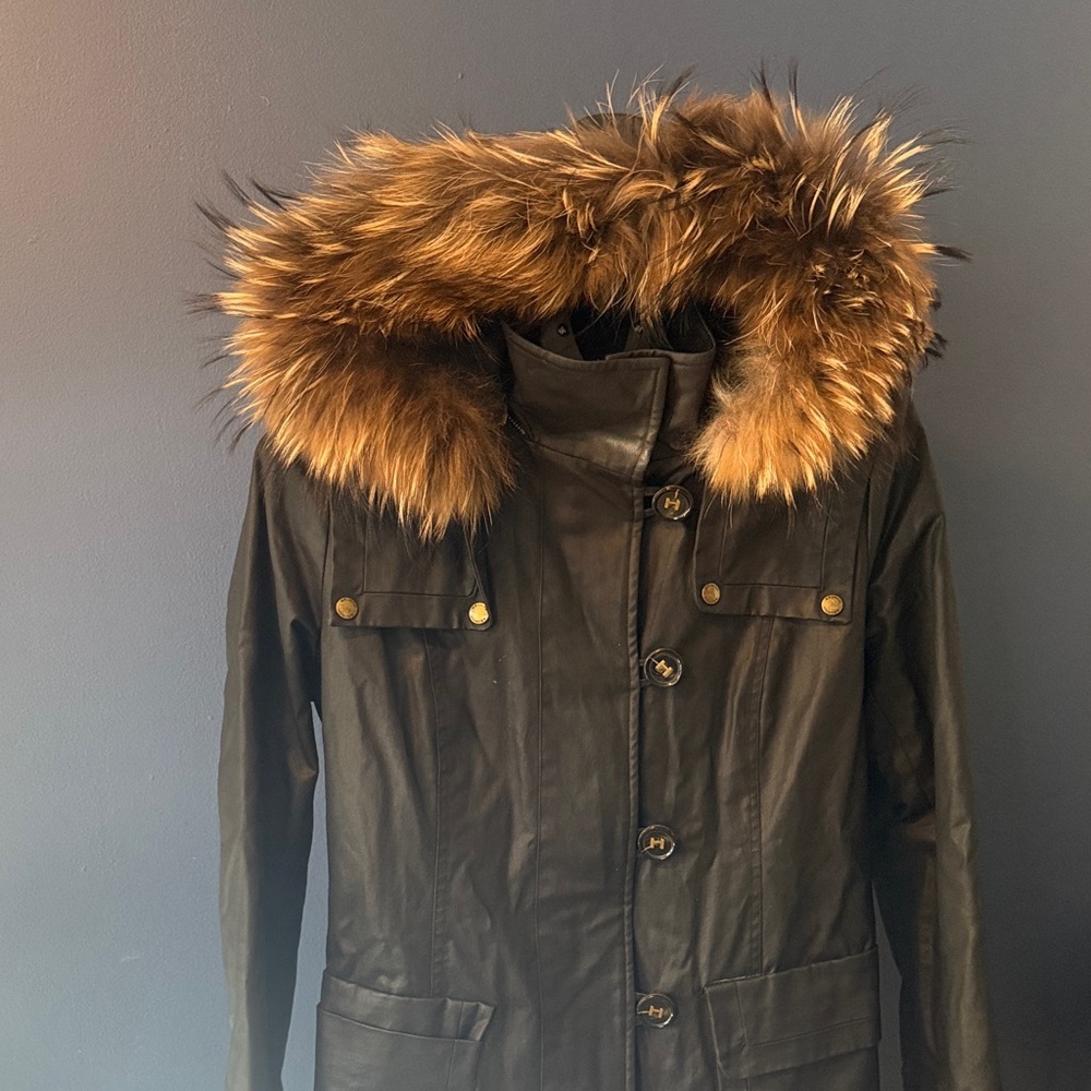 Hunter Women's Fur-Lined Hood Coat